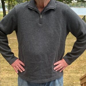 Apt. 9 quarter-zip 100% cotton sweater XL